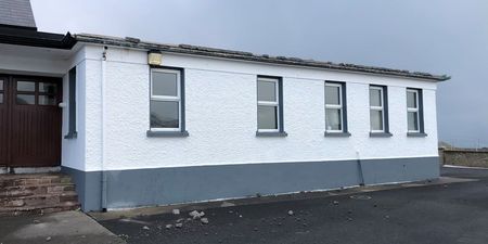 Severe winds blow the roof off a national school in Mayo