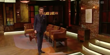 ‘Be a good citizen and do it for Ireland’: Ryan Tubridy gives inspirational speech on Late Late Show