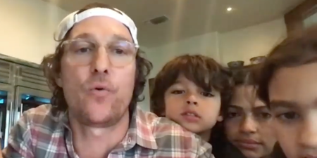 Matthew McConaughey uses Zoom to host a bingo night for senior citizens and it’s just brilliant