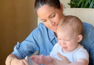 If this video of Meghan reading to baby Archie doesn’t cheer you up, you’re clearly dead inside