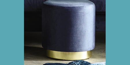 Aldi’s velvet stools are just €25 and don’t call us basic for wanting a pink one