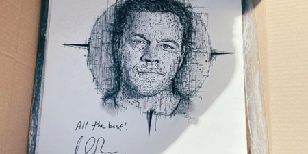 “What a gent”: Matt Damon signs Irish artist’s drawing in aid of Pieta House