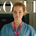 A Tyrone midwife was chosen to feature on the cover of Vogue