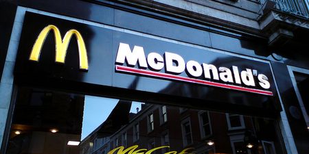 You can get McDonald’s delivered on Just Eat in Ireland now