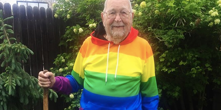 90-year-old grandfather comes out as gay in viral post and inspires millions!