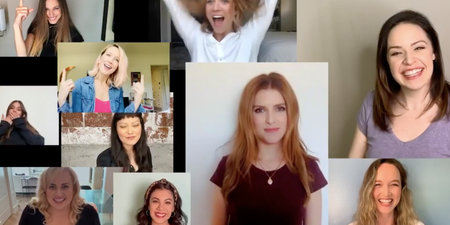 WATCH: Pitch Perfect’s ‘Barden Bellas’ reunite for charity single and it’s glorious