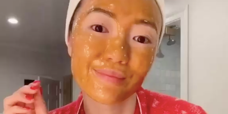 This two-ingredient mask promises to brighten your face and help with acne scars