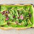 Recipe: Jamie Oliver’s Avocado pastry quiche with sweet pea, cheddar, and basil