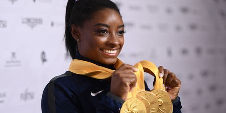 WATCH: Simone Biles just did a triple backflip, a move not even recognised in women’s gymnastics