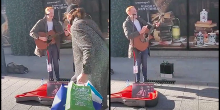 WATCH: Hozier tips popular busker playing ‘Take Me To Church’ on Grafton Street