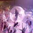 Concert puts fans and band in socially distant plastic bubbles