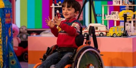 Adam King is going to be on the Late Late tonight chatting with his hero