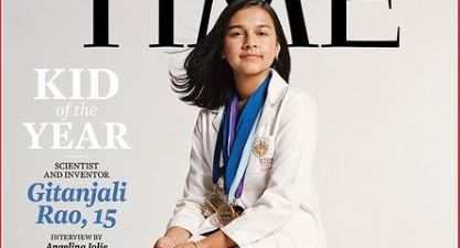 15-year-old scientist named as TIME’s first Kid Of The Year