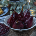 Recipe: Red wine poached pears that would go perfectly with Christmas dinner