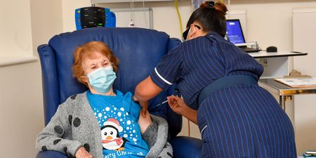 90-year-old Irish woman becomes first person in world to receive Covid-19 vaccine