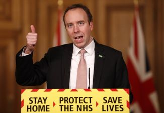 Sitting outside is now illegal in the UK