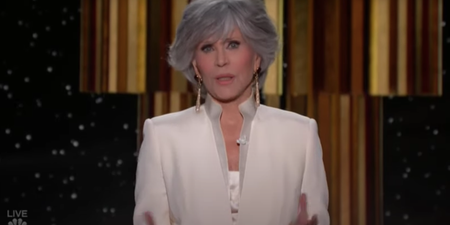 WATCH: Jane Fonda delivers incredible Golden Globes speech about diversity and storytelling