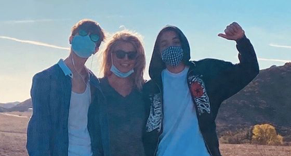 Britney shares rare photo with sons Jaden and Sean Preston