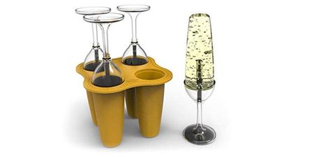 Prosecco popsicle moulds exist, and cheers, we’ll take 12