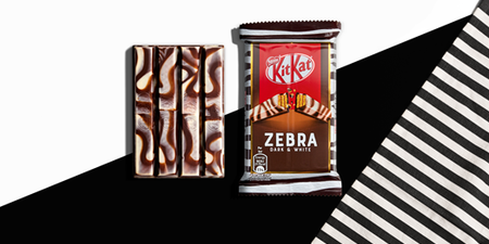 Zebra KitKats are now a thing and we’re intrigued