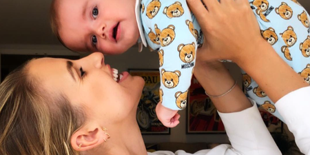 Vogue Williams’ son Theodore recuperating after an accident at home