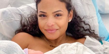 Christina Milian welcomes her third child, a baby boy