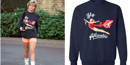 You can now get replicas of Princess Diana’s iconic sweatshirts for less than €30