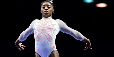 Simone Biles lands move never completed by female gymnast in a competition