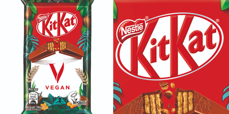 You can get vegan KitKats in Ireland now