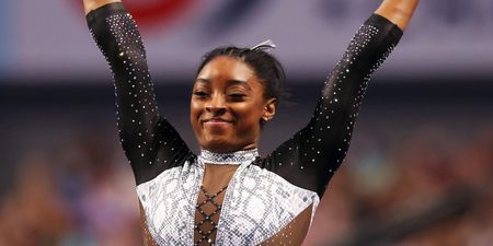 Simone Biles wore GOAT leotard to “hit back at the haters”
