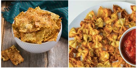 People are turning pasta into crisps – and actually, it’s kind of delicious