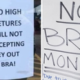 Irish businesses urging “no bra money” payments during heatwave