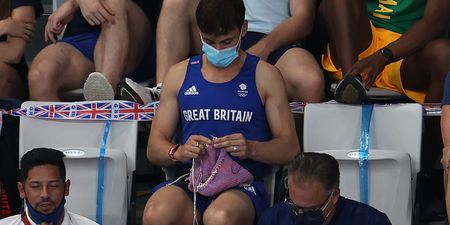 Tom Daley went viral for knitting at the Olympics – and it’s all for charity