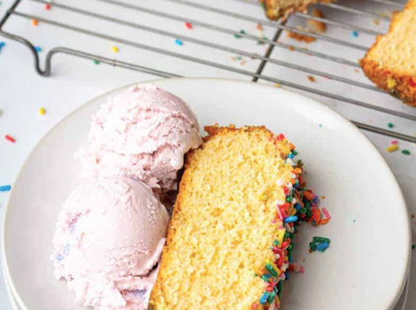 two-ingredient ice cream bread