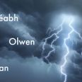 The full list of storm names for Ireland in 2021/2022 has been released