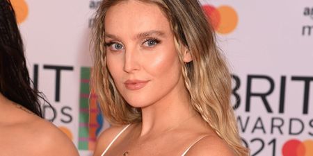 Little Mix’s Perrie Edwards shares first photo of newborn son
