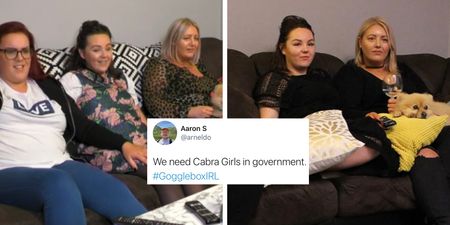 Viewers were howling at the Cabra girls on Gogglebox last night
