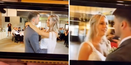 Best man’s hilarious comment picked in TikTok up as newlyweds have their first dance