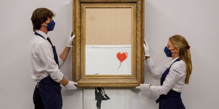Shredded Banksy work sells for €21.9 million