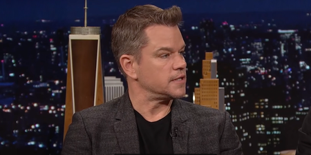 Matt Damon looked a little different when he FaceTimed the “mayor of Dalkey”