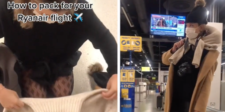 This TikTok hack shows you how to pack more despite baggage allowance