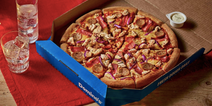 Festive feels: Dominos has launched their first-ever Christmas-themed pizza