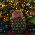 Percy speaks! The M&S Christmas ad is here, and our favourite pig is the star