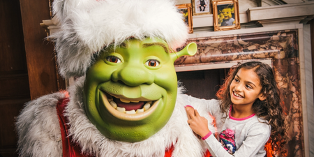 You can now visit a Shrek-themed Christmas grotto in London