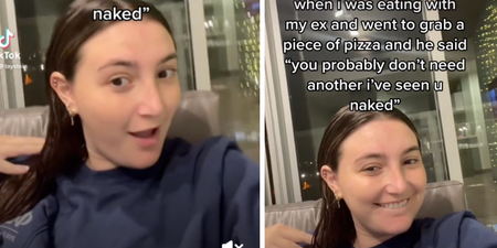 Outrage after man tells girlfriend she “doesn’t need” to eat another slice of pizza