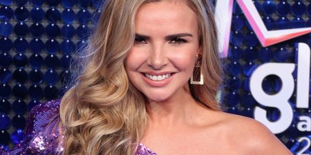 Nadine Coyle had a passport thrown at her while performing