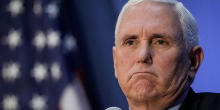 Mike Pence is calling for abortion laws in the US to be completely overturned