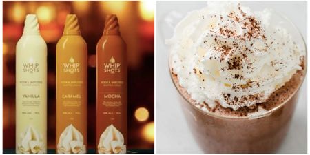 Vodka-infused whipped cream exists, and our festive hot chocolate is looking up