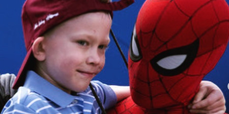 Boy who saved little sister from dog attack invited to Spider-Man set