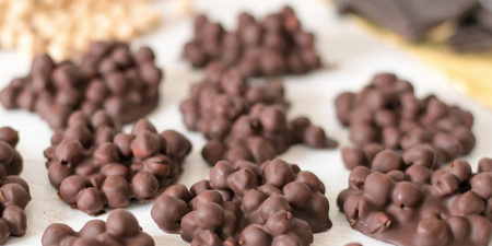 Haven’t had chocolate-covered chickpeas? You are not living your best snack life